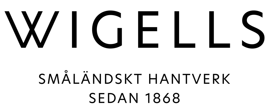 Wigells logo Wigells svart